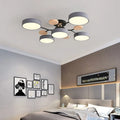 Verthara Modern LED Chandelier - Indoor Lighting - Adjustable Colour Temperature - Three Light Modes - Stylish Metal And Glass Design - 16cm Height