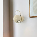 Verthara Modern LED Magnetic Ball Wall Lamp Beige
