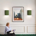 Verthara Modern LED Wall Lamp - Minimalist Macaron Sconce