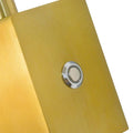 Verthara Modern LED Wall Light With USB Charging - Dimmable - Adjustable Warm Light - Acrylic Shade - Indoor Use - Gold Finish