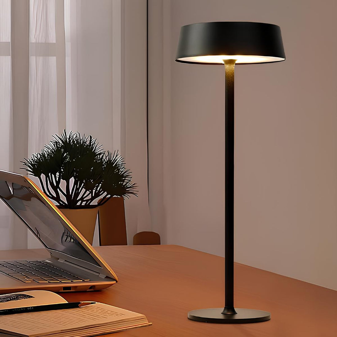 Verthara Modern Minimalist Rechargeable Table Lamp