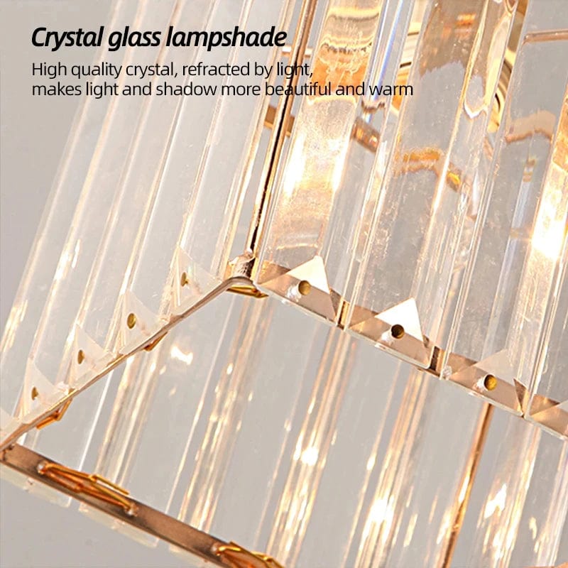 Verthara Modern Pendant Ceiling Light - Retro Style - E27 Base - Metal/Glass Shade - Black/Gold Finish - Ideal For Home Foyer/Kitchen