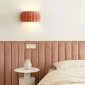Verthara Modern Resin Wall Light - Wall-Mounted - Ambient Lighting - French Beige - Ideal For Bedroom - Living Room - Corridor - Staircase