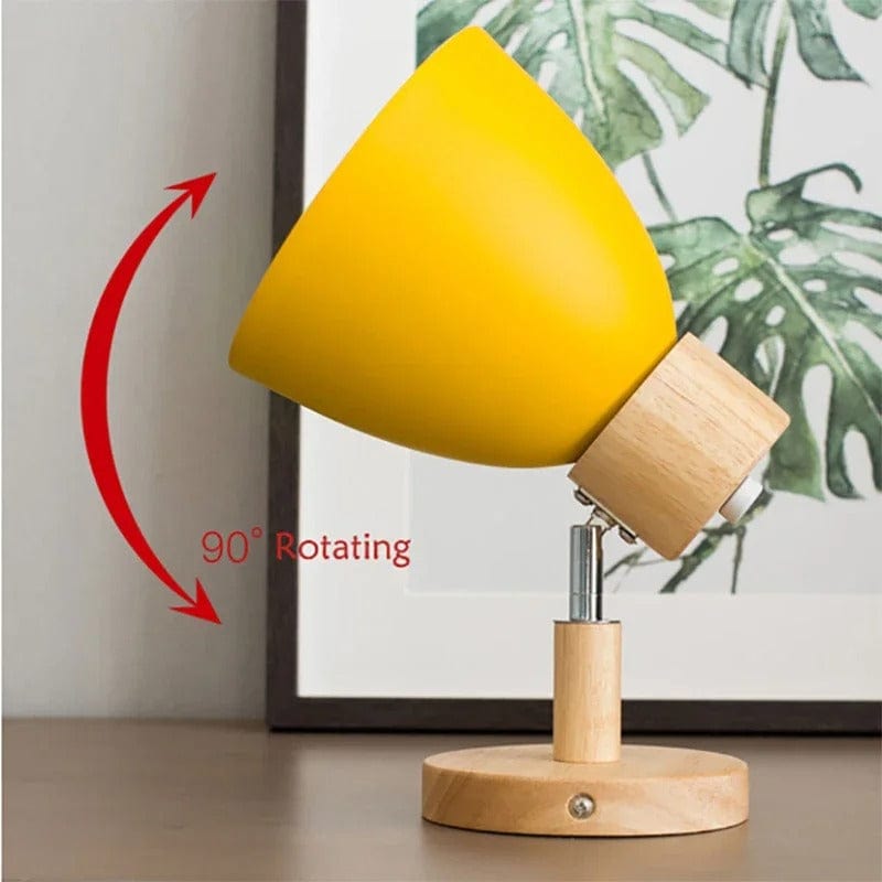 Verthara Modern Wood - Iron Wall Light