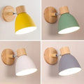 Verthara Modern Wood - Iron Wall Light