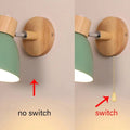 Verthara Modern Wood - Iron Wall Light