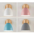 Verthara Modern Wood - Iron Wall Light