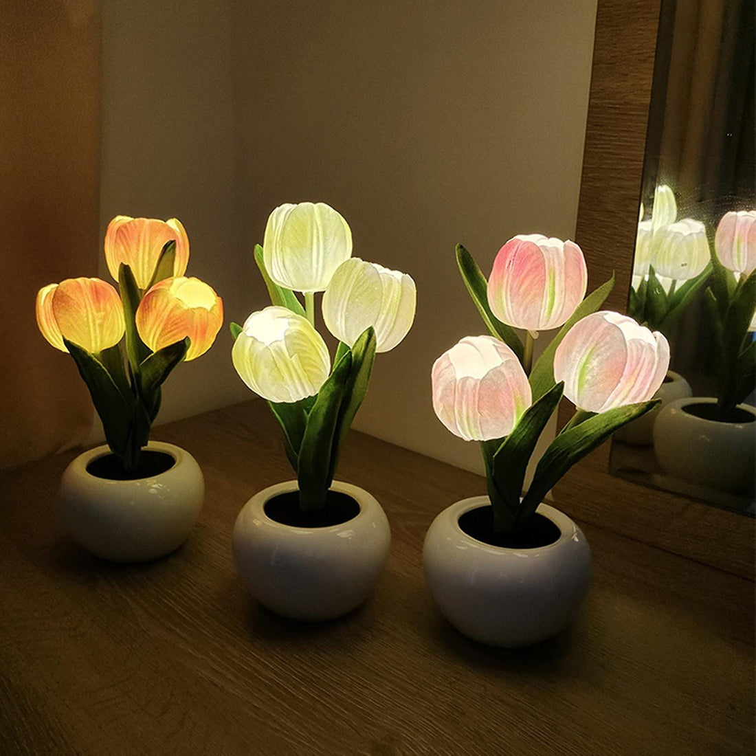 Verthara Night Light  LED Glow Rechargeable Table Lamps