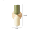 Verthara Nordic Colorful Bedside Dual Light Source Wall Lamp