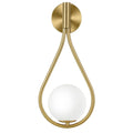 Verthara Nordic Glass Wall Lamp - G9 LED Gold / Warm White (2700-3500K) / 1