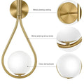 Verthara Nordic Glass Wall Lamp - G9 LED