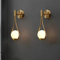 Verthara Nordic Glass Wall Lamp - G9 LED Gold / Warm White (2700-3500K) / 2