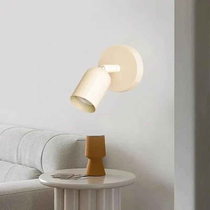 Verthara Nordic LED Wall Light – Minimalist Design – Iron Construction – Tri-Colour Options – Indoor Use – Ideal for Bedroom and Hallway Beige / Warm white