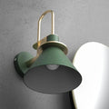 Verthara Nordic Wall Sconce with 350° Rotation and Rotary Switch for Bedroom and Hallway Lighting - Hardwired Wall Lamp