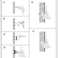 Verthara Nordic Wall Sconce with 350° Rotation and Rotary Switch for Bedroom and Hallway Lighting - Hardwired Wall Lamp
