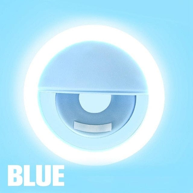 Verthara Phone Ring Light for Selfies and Video Calls Blue