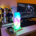 Verthara Pillar Table Lamps & Wireless Charger