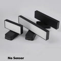 Verthara PIR Motion Sensor Outdoor Wall Light - Rotatable Design - IP65 Waterproof - Warm White - Adjustable Length - Aluminium And Glass