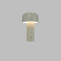 Verthara Portable LED Table Lamp - Cordless - Touch Control - Rechargeable - Modern Design - Ideal For Bedside or Desk Use Gray