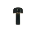 Verthara Portable LED Table Lamp - Cordless - Touch Control - Rechargeable - Modern Design - Ideal For Bedside or Desk Use Black