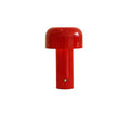 Verthara Portable LED Table Lamp - Cordless - Touch Control - Rechargeable - Modern Design - Ideal For Bedside or Desk Use Red