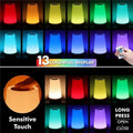 Verthara Portable RGB Touch Lamp - USB Rechargeable Bedside Light