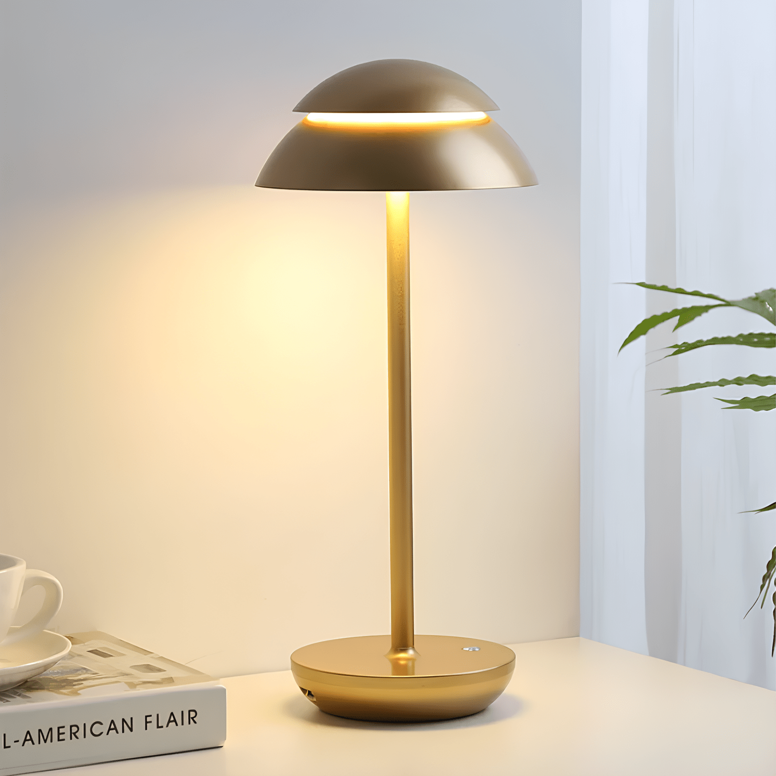 Verthara Prestige Cordless & Rechargeable Table Lamp Gold