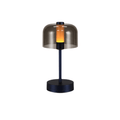 Verthara Rechargeable LED Desk Lamp - Cordless - Modern Retro Design - Portable - Touch Activation - Ideal For Indoor Use B-Blue