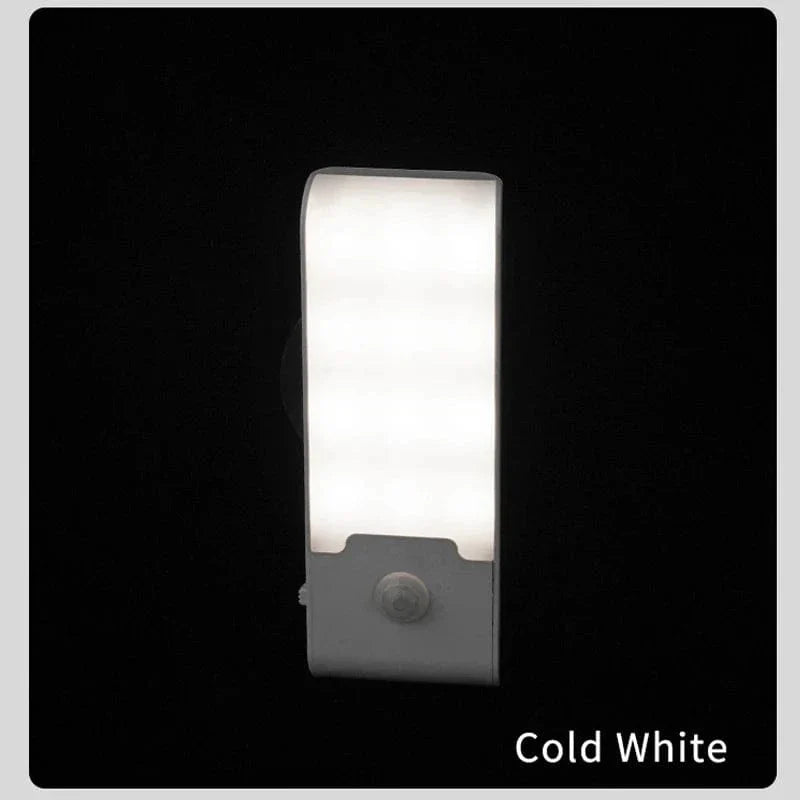 Verthara Rechargeable LED Motion Sensor Night Light – Portable - Adjustable Colour Temperature - Easy Installation - Indoor Use - 160 Lumen Output Cold White