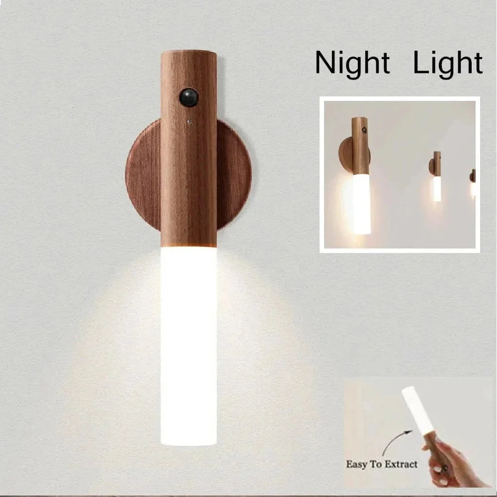 Verthara Rechargeable LED Wall Lamp with Magnetic Motion Sensor