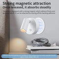 Verthara Rechargeable LED Wall Light With Magnetic Mount – Touch Control - 360° Rotation - Three-Colour Adjustable - Compact Design