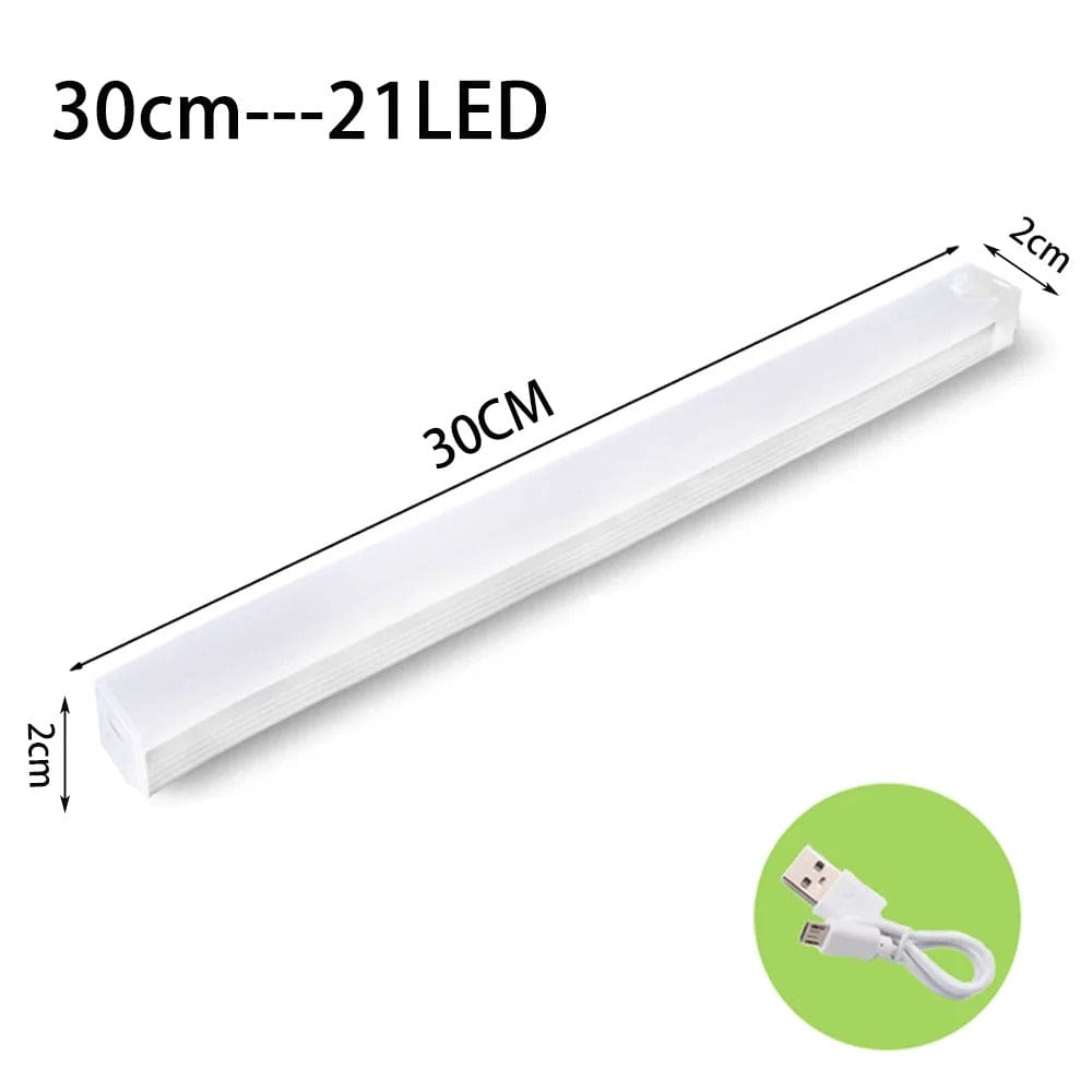 Verthara Rechargeable Motion Sensor LED Light USB - 30 cm (11.81 in) / Warm White
