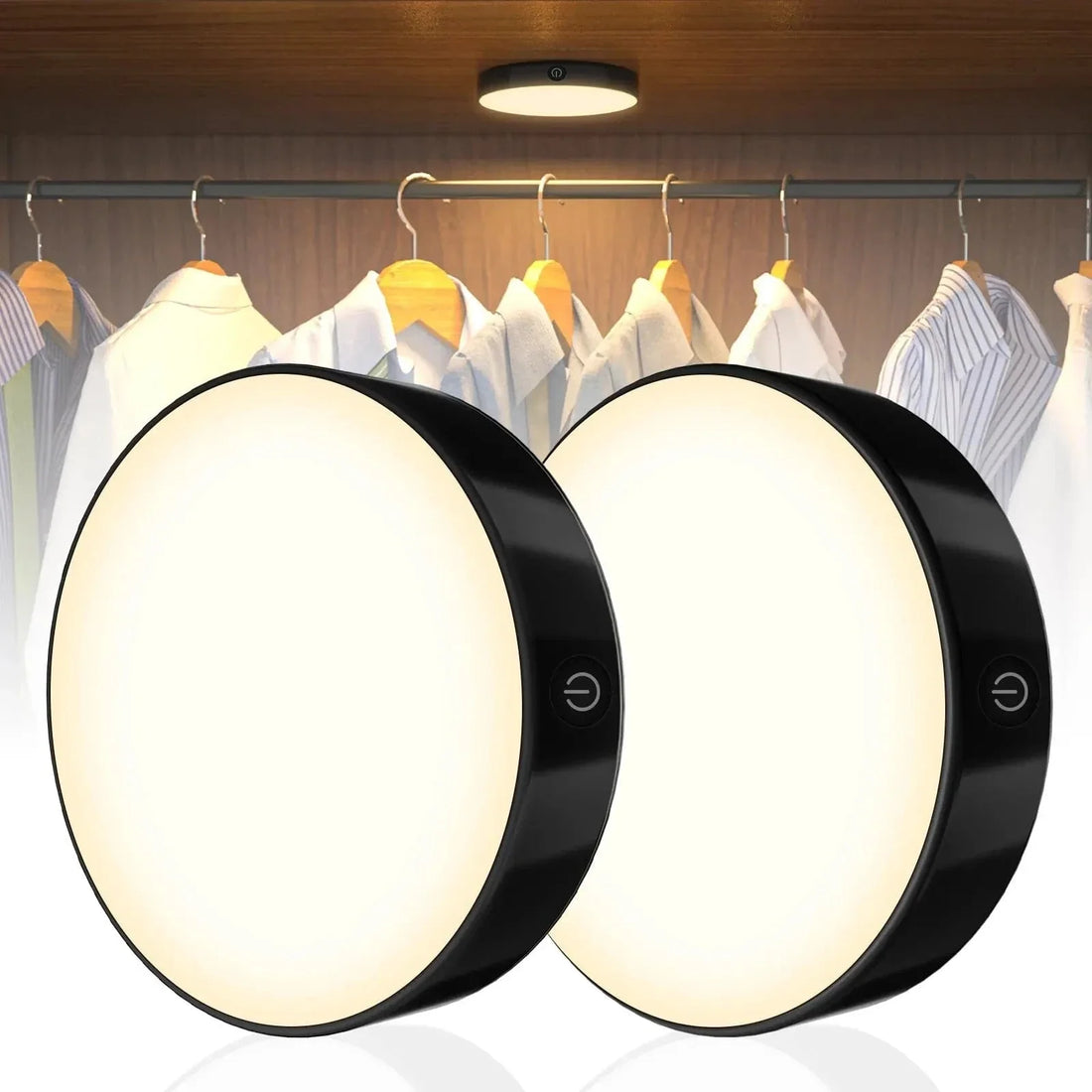 Verthara Rechargeable Touch Table Light – Dimmable – Portable - Elegant Round Design - Ideal Touch Lamp For Bedroom - Indoor Use