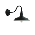 Verthara Retro LED Wall Light With E27 Socket – Waterproof - Vintage Style - Quality Wrought Iron - Multiple Colour Options - Indoor/Outdoor Use Black