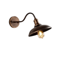 Verthara Retro LED Wall Light With E27 Socket – Waterproof - Vintage Style - Quality Wrought Iron - Multiple Colour Options - Indoor/Outdoor Use Gold 1