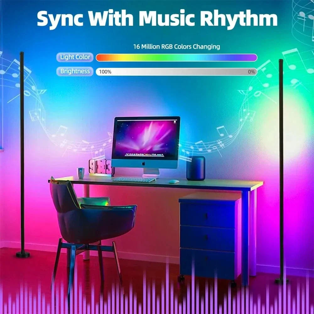 Verthara RGB Rechargeable Floor Lamp