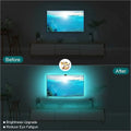 Verthara RGBIC LED Strip Light With Adhesive Mount – App Controlled - Music Sync - Colour Picking Sensor - Immersive TV Backlight