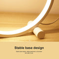 Verthara Ring Design Nightstand Lamp