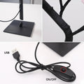 Verthara Rose Flower Tree Table Lamp