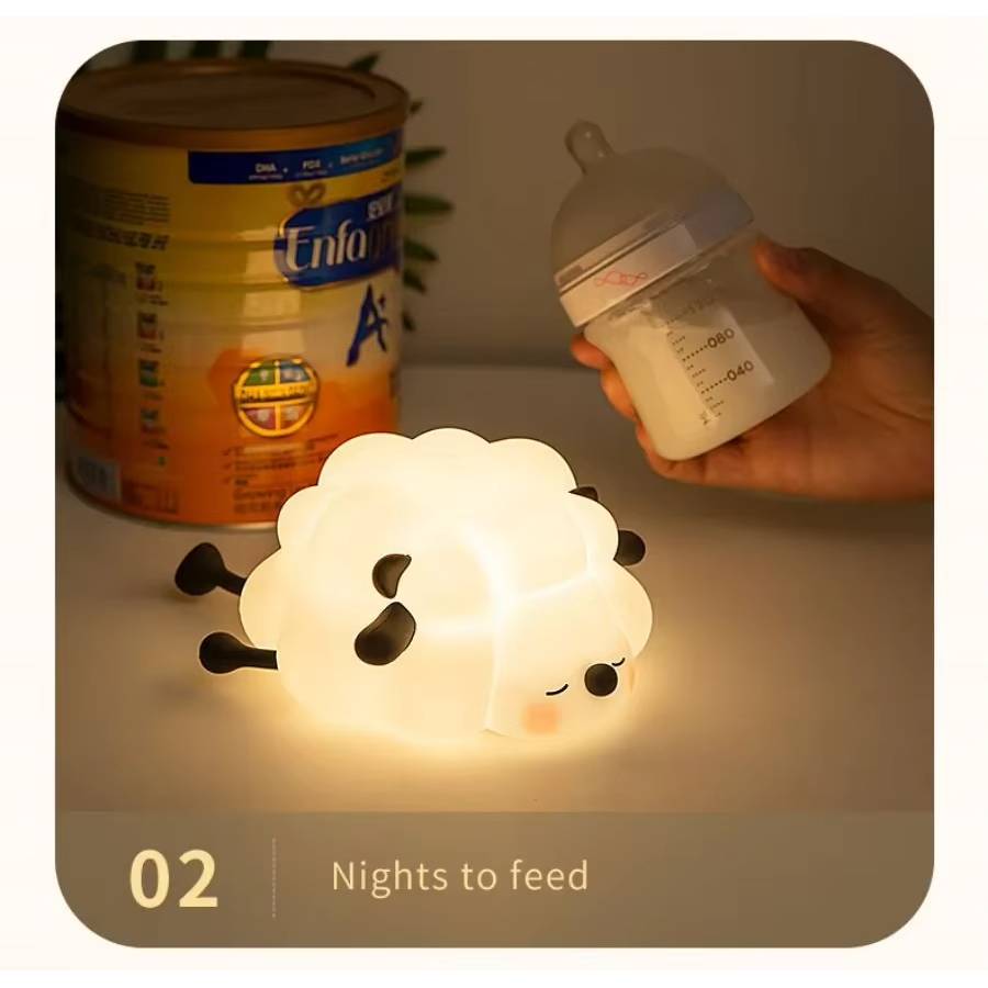 Verthara Silicone LED Night Light Animal Shape