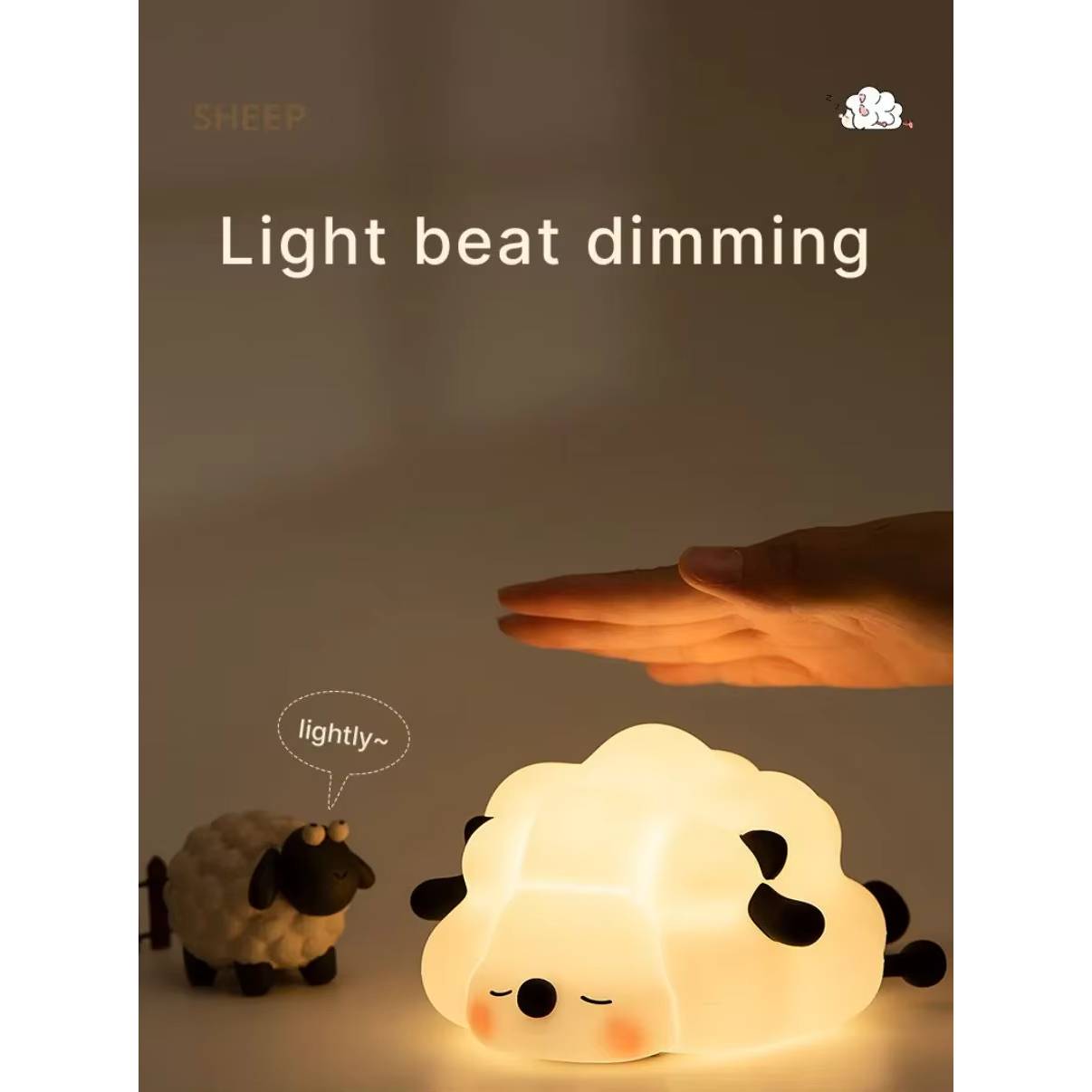 Verthara Silicone LED Night Light Animal Shape