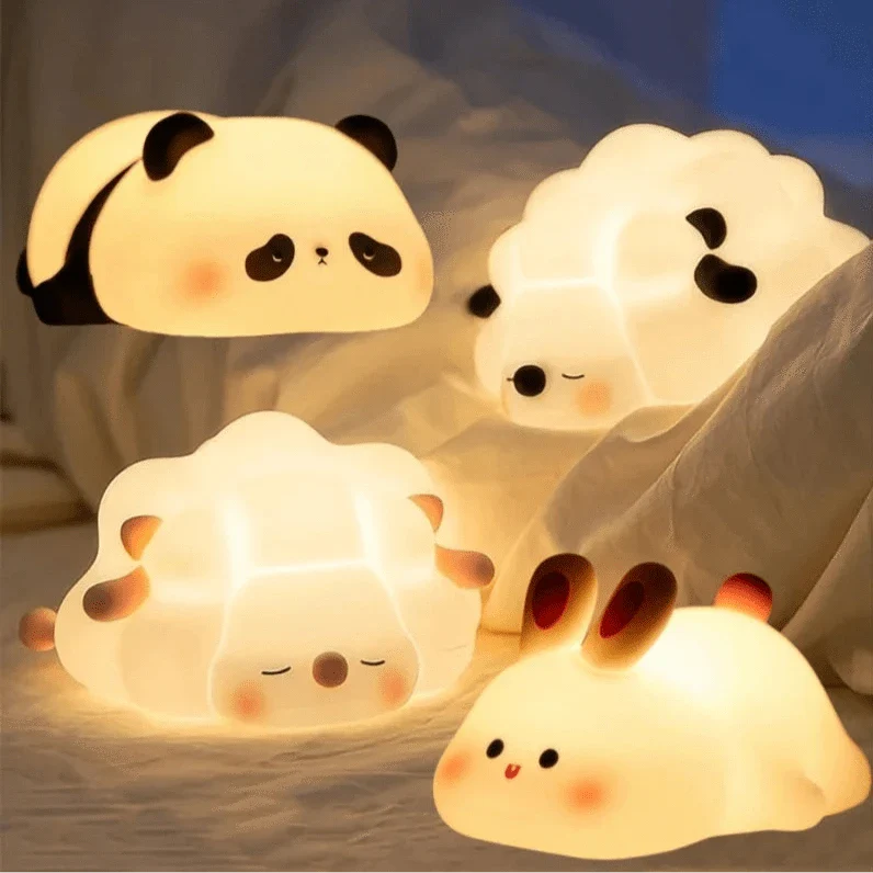 Verthara Silicone LED Night Light Animal Shape