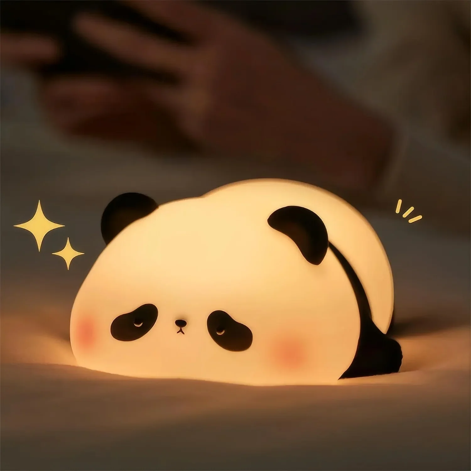 Verthara Silicone LED Night Light Animal Shape Panda Lamp