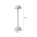 Verthara Sleek Iron Design Rechargeable Table Lamp