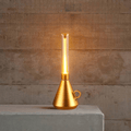 Verthara Sleek Rechargeable Table Lamps Gold