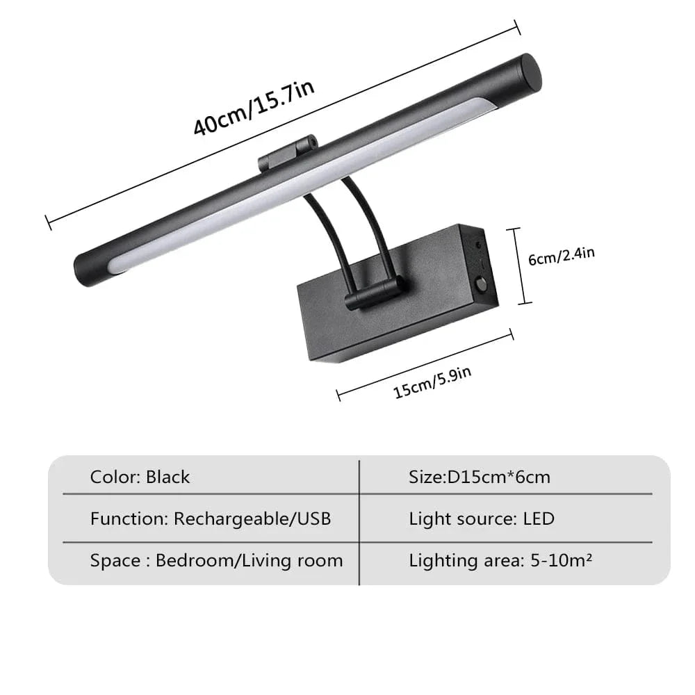 Verthara Smart Rechargeable LED Wall Light