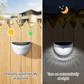 Verthara Solar Fence Light - 6 LED - Auto On/Off with Light Sensor