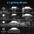 Verthara Solar Garden Wall Lights - Motion Sensor LED