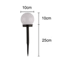 Verthara Solar LED Garden Light With Ground Plug – Waterproof - Modern Design - Automatic Light Control - 7 Colour Options - Eco-Friendly