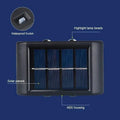 Verthara Solar LED Outdoor Wall Light – Waterproof - Auto On/Off - Warm White - Durable ABS - Easy Installation - IP65 Rated